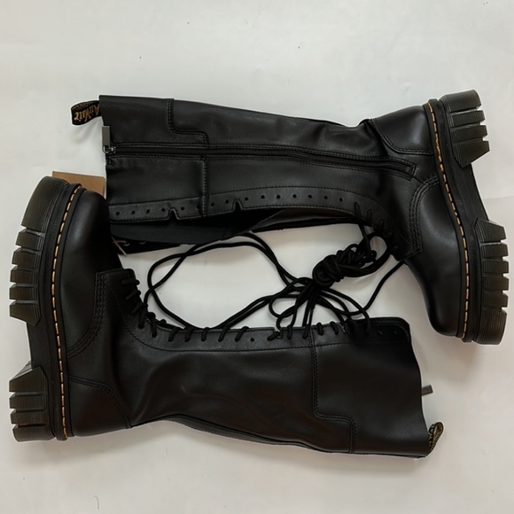 Dr Martens  audrick tall boots size 8 black - Picture 7 of 12